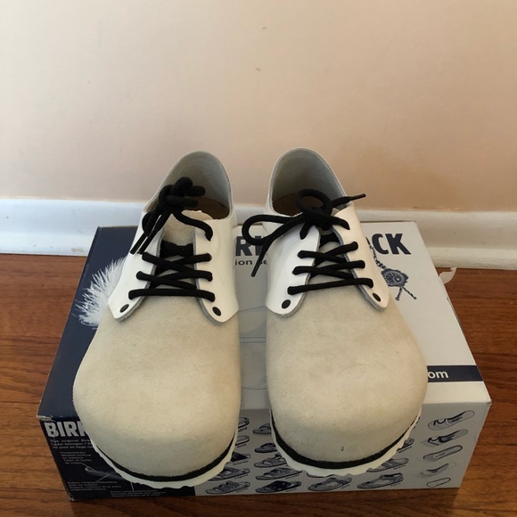 BIRKENSTOCK MAINE LEATHER SNEAKERS NEW IN BOX - Picture 7 of 7